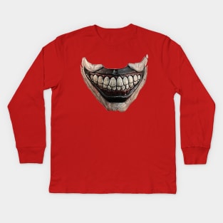 BEST SELLER - TWISTY THE CLOWN - Facemask Mask Kids Long Sleeve T-Shirt